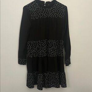 Black and White Polka Dot Dress
